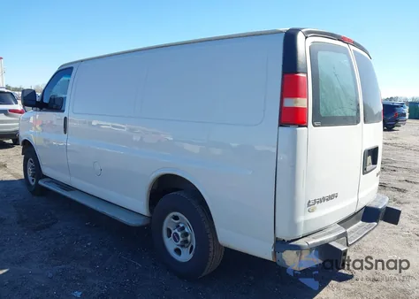 2014 GMC Savana 2500 Work Van z USA, uszkodzony, nr VIN 1GTW7FCAXE1904565